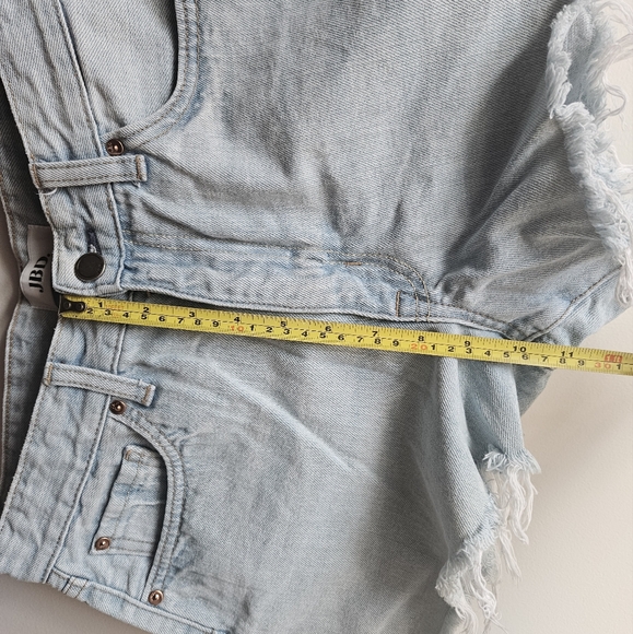 JBD High-Rise Light Wash Denim Shorts in Women's L - Picture 16 of 16